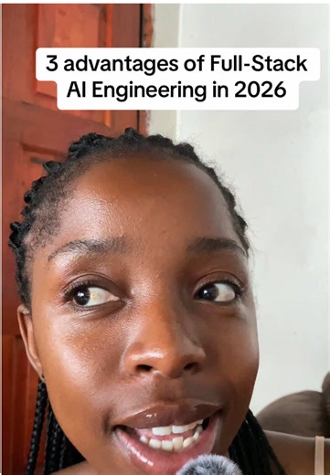 AI is no longer optional. Full-stack AI engineering gives you leverage, relevance, and real opportunities in 2026. #FullStackAI #AIEngineering #TechCareers2026 #FutureProofSkills #RemoteTech @zaioinstitute