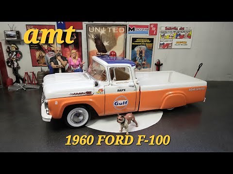 1960 FORD F-100 1/25th scale amt Model Kit