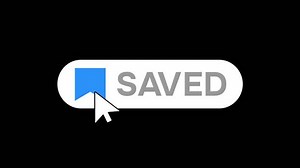 Save Bookmark Button Animation Transparent Background Stock Footage Video (100% Royalty-free) 3677856955 | Shutterstock