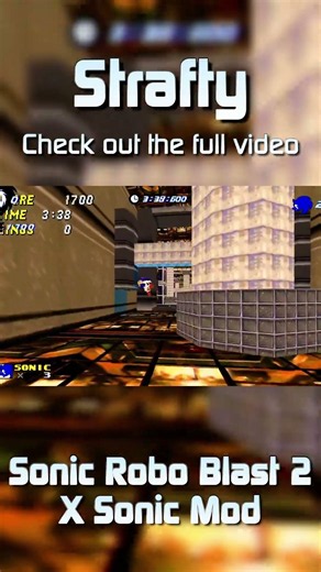 Sonic Robo Blast 2 X Sonic Mod #sonic #sonicroboblast2
