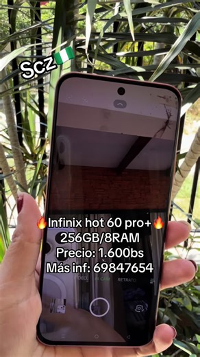 Infinix Hot 60 Pro : Precio y Características en Santa Cruz