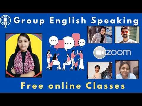 Group English Speaking | Free Online Classes 🥳 By Sakshi Chauhan #english