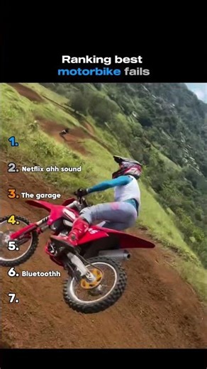 Ranking the best motorbike fails