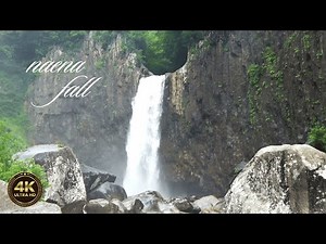 【4K映像】幻想的な苗名滝／日本の滝100選の大迫力 !!