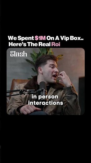 Why We Spent $1M on a VIP Box 🏟️💰‪@SlashFinancial‬ #businesstips
