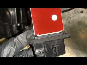 2007 Chevy HHR Blower Motor Resistor Block Replacement