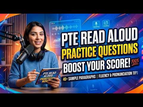 🎧 PTE Read Aloud: ULTIMATE PRACTICE Set 2026