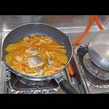 I made kimchi pasta with canned mackerel #short 2026 6 3 #cooking #easyrecipe #homecooking #food ...