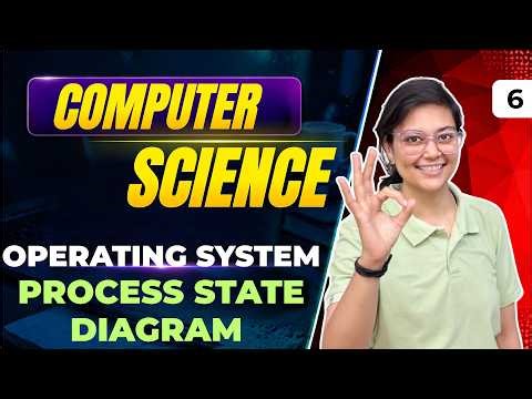 Operating System Process State Diagram | UGC NET Computer Science by Aditi Mam | Bits & Bytes