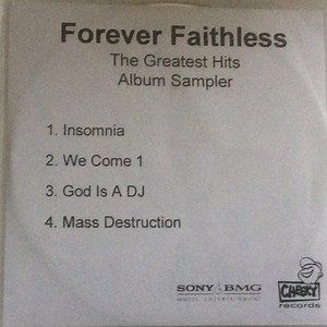 Faithless - Forever Faithless (The Greatest Hits) (Album Sampler)
