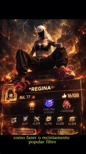 Tutorial de Imagens do Painel Holográfico do Free Fire