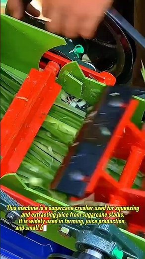 Modern Sugarcane Crusher Machine – Powerful Sugarcane Juicer Cutter for Farming & Juice Extraction"