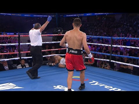 Tim Tszyu KO's Bowyn Morgan in RD1 | Tim Tszyu Fight Highlights
