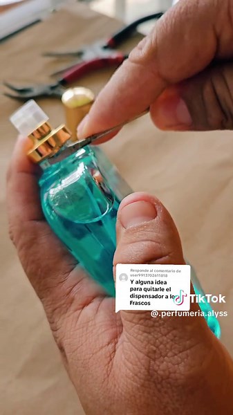 Cómo cambiar el atomizador de un perfume fácilmente