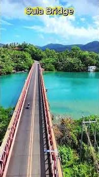 Sula Bridge: A Scenic Gateway to Paradise 🌴 | 4K Drone Tour