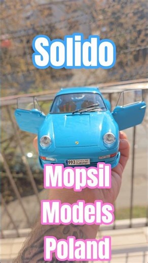 porsche 911 (993) club sport | solido 1:18 1/18 #solido