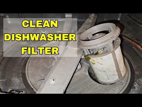 How to Remove and Clean Whirlpool Dishwasher Filter