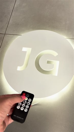 Luvah on Instagram: "LED light for baby JG’s room. 💡 Cool white LED strips with a remote control to change the brightness. Perfect for a babyroom. #handmade #custommade #mompreneur #ledlightstrip"