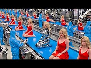 Inside USA's Ultra-Realistic Silicone Doll Factory: From Liquid Silicone to Lifelike Humanoid Doll