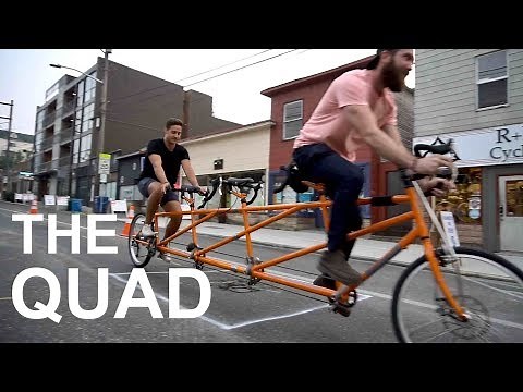 4 person bike is called a QUAD TANDEM