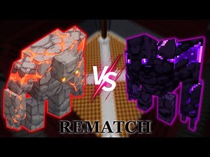 Ender Golem Vs. Redstone Golem (REMATCH)