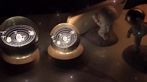 3D Galaxy Crystal Ball Night Light-6cm Solar System Lamp-custom Crystal Photo Night Lamp-3d Glass Ball Light-bedroom Decor Crystal Lamp - Etsy