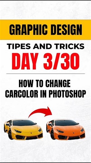 DAY 3 | Photoshop Full | Tutorial Graphic Design | #graphicdesign #shorts