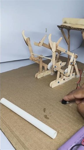 Homemade Linkage system project #project #experimnent #tech#মেকানিক্যালমডেল#টেকনোলজি