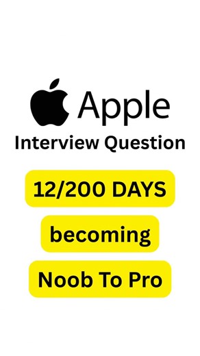 Coding Blocks on Instagram: "Day 12/200 of making you pro coder 💻 [leetcode, programmer, move zeroes to end, coding, question, coder, two pointer, dsa, interview, apple, coding skills,] #coding #learntocode #apple #dsa #interview"