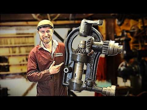 ASSEMBLING the Spindle Drive - Victorian Radial Drilling Machine Restoration - PART 15