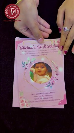 Beautiful Birthday Invitation Card Designs | Custom Cards by Treasure Moments