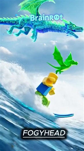 “Noob Fuses Brainrots and Survives Tsunami!? 🔥”