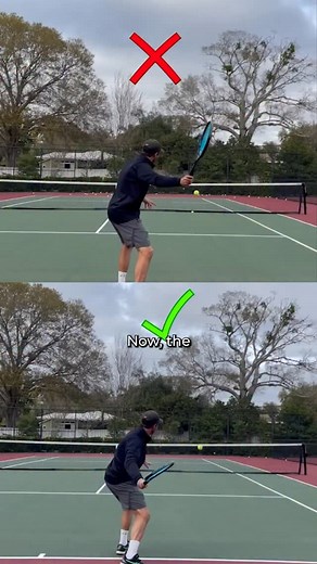 688 reactions · 10 comments | AVOID THIS COMMON PROBLEM ON YOUR FOREHAND‼️ In this video, OTI instructor James Ludlow explains the importance of dropping the racket below the level of the incoming ball, as failing to do so can result in less power and topspin. #tennis #forehand #problem #reels | Online Tennis Instruction | Facebook