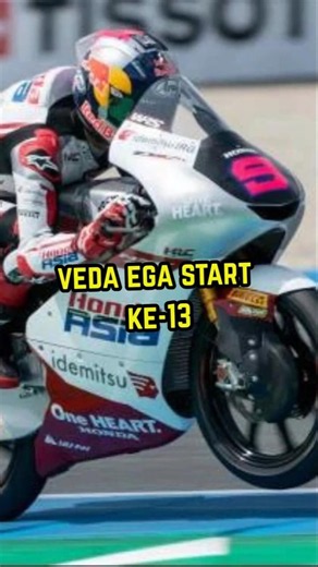 Kualifikasi Moto3 Jerman: Veda Ega Amankan Start Baris Keempat #vedaegapratama #vedaega #moto3