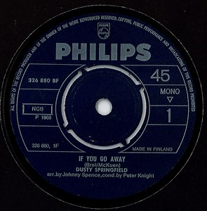 Dusty Springfield - If You Go Away