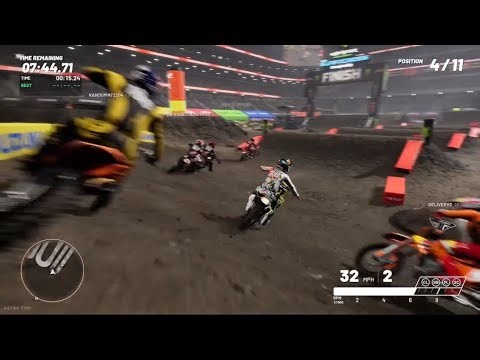 Moto Mania Tournament - Practice Gameplay