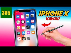 COMMENT DESSINER IPHONE X KAWAII ÉTAPE PAR ÉTAPE – Dessins kawaii facile