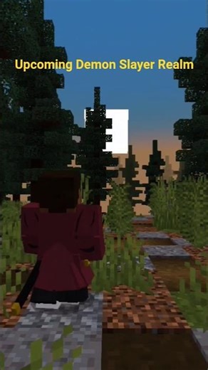 Making The BEST Demon Slayer Minecraft Bedrock Server! #shorts