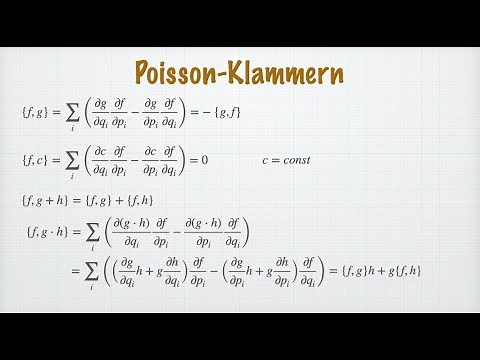 Poisson brackets, definition, time derivative, Jacobian identity | Theoretical mechanics