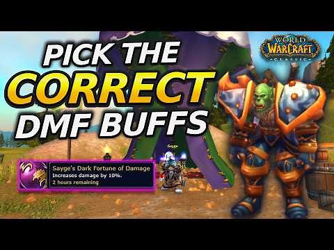 How to get the Correct Darkmoon Faire Buff - Classic WoW 2024