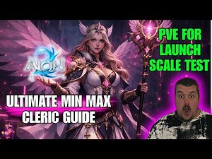Aion 2 Ultimate Cleric Guide PVE Min Maxed for Global
