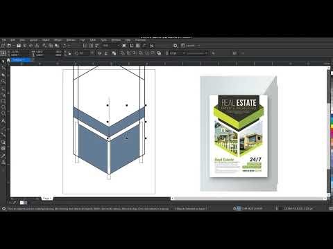 How to Create Flyer Design Template in Coreldraw - Ahsan Sabri