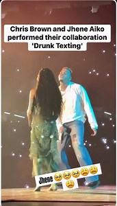 Chris Brown and Jhene Aiko performed their collaboration 'Drunk Texting' at the final show of the Breezy Bowl XX in New Orleans 🔥 #chrisbrown #breezy | Five Breezy LK