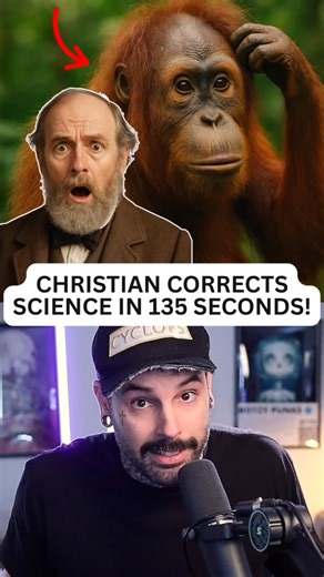 Basic Christian Exposes Science in Seconds! 😒 #christianity #science #evolution #reels #reel #faith #christian | Jesse Speaks