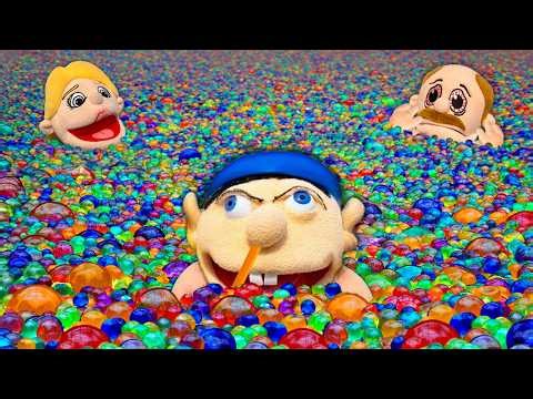Jeffy’s ORBEEZ Pool!