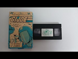 Opening to G. I. JOE Vol. 2 The Revenge of Cobra 1985 VHS 60fps