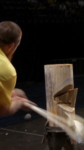 18K views · 201 reactions | Learn more about the Standing Block Chop! 望 The Standing Block Chop simulates felling a tree. A block of wood is anchored vertically in a metal stand and must be chopped through from both sides as quickly as possible. Precise axe blows and a powerful swing are essential for success. The Standing Block Chop is considered one of the more advanced disciplines. #Timbersports #StandingBlockChop #WoodChopping | STIHL Timbersports | Facebook