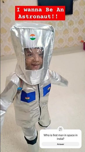I wanna be an astronaut | fancy dress ideas | fancy dress competition | astronaut dress