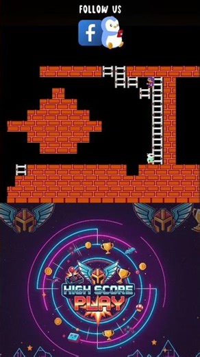 Grab the gold. Escape fast. 😈💰#childhoodmemories #retrogaming #arcade #shorts #gaming #viral