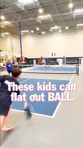 Pickleball kids are DIFFERENT 👦🏻